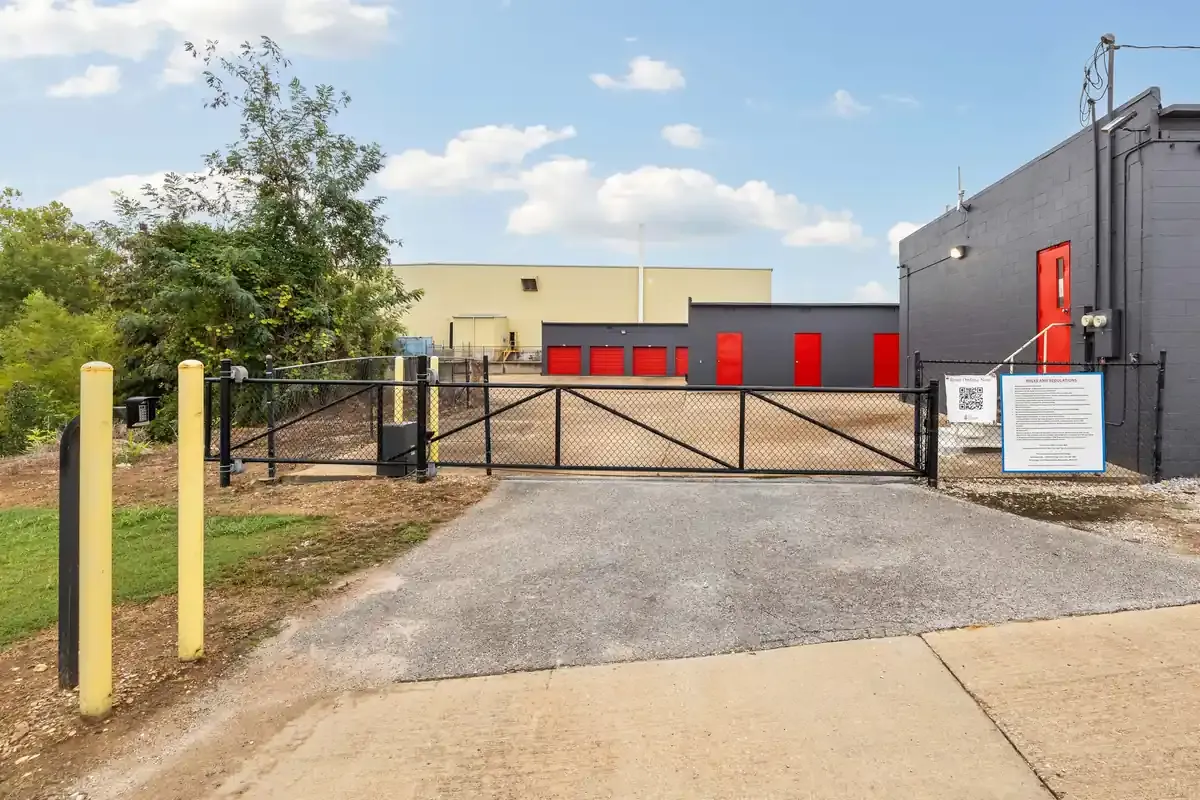 Gated entrance KO Storage of Harrison, AR
